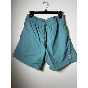 Howler Brothers Salado‎ Shorts In Turquoise Size Large